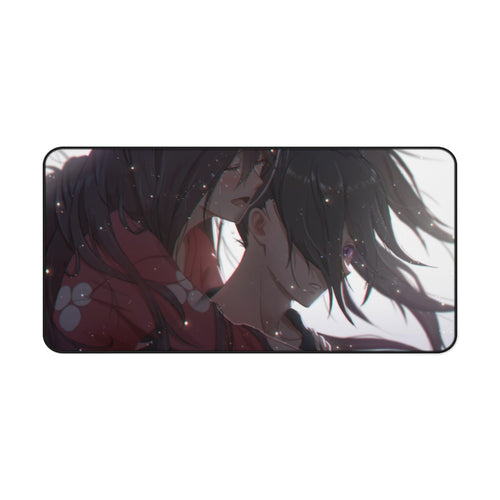 Hyakkimaru and Mio Mouse Pad (Desk Mat)