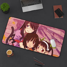 Load image into Gallery viewer, Monogatari (Series) Mouse Pad (Desk Mat) On Desk
