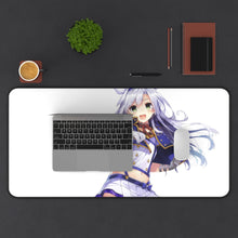 Load image into Gallery viewer, Rokudenashi Majutsu Koushi To Akashic Records Sistine Fibel Mouse Pad (Desk Mat) With Laptop
