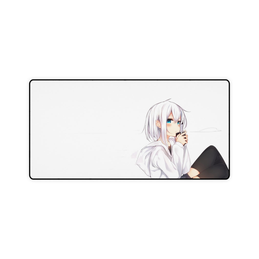 Anime Girl Mouse Pad (Desk Mat)