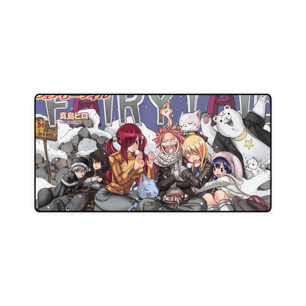 Fairy Tail Natsu Dragneel, Erza Scarlet, Gray Fullbuster, Lucy Heartfilia, Happy Mouse Pad (Desk Mat)