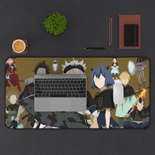 Load image into Gallery viewer, Black Clover Asta, Noelle Silva, Yami Sukehiro, Nero Mouse Pad (Desk Mat) With Laptop

