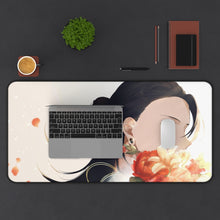 Load image into Gallery viewer, Suguru Geto Mouse Pad (Desk Mat) With Laptop
