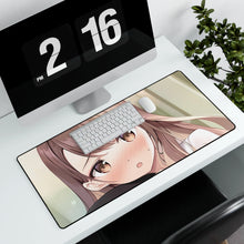 Load image into Gallery viewer, Anime Girl Mouse Pad (Desk Mat) With Laptop
