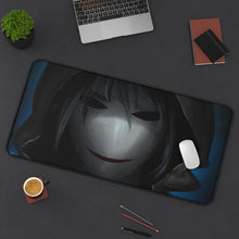 Load image into Gallery viewer, Darker Than Black Hei Mouse Pad (Desk Mat) On Desk
