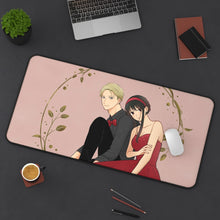 Load image into Gallery viewer, Spy X Family Mouse Pad (Desk Mat) On Desk
