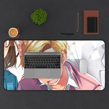 Load image into Gallery viewer, Itsudatte Bokura no Koi wa 10 Centi Datta. Mouse Pad (Desk Mat) With Laptop
