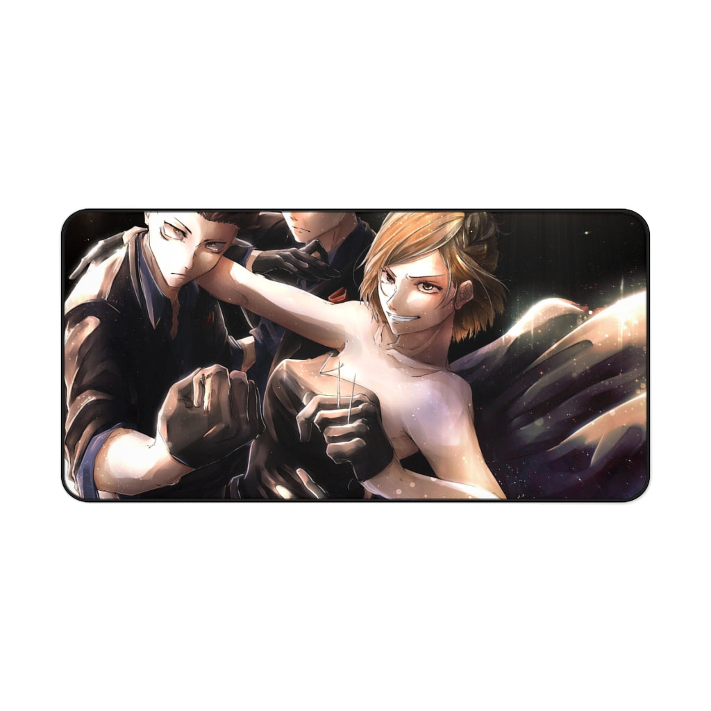 Jujutsu Kaisen Megumi Fushiguro, Nobara Kugisaki Mouse Pad (Desk Mat)