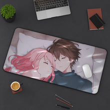 Load image into Gallery viewer, Guilty Crown Inori Yuzuriha Mouse Pad (Desk Mat) On Desk
