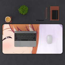 Load image into Gallery viewer, Megumi Mouse Pad (Desk Mat) With Laptop
