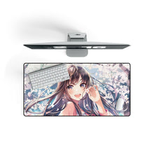 Load image into Gallery viewer, Like A Flower In Spring Mouse Pad (Desk Mat) On Desk
