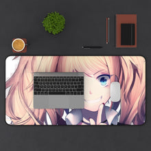 Load image into Gallery viewer, Junko Enoshima - Danganronpa Mouse Pad (Desk Mat) With Laptop
