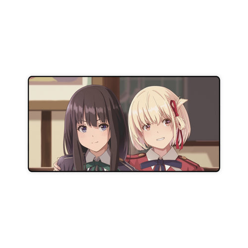 Lycoris Recoil Takina Inoue, Chisato Nishikigi Mouse Pad (Desk Mat)