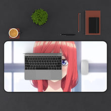 Load image into Gallery viewer, Itsuki Nakano Mouse Pad (Desk Mat) With Laptop
