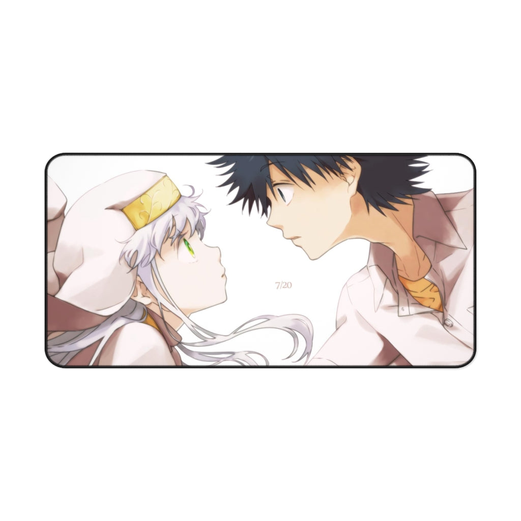 A Certain Magical Index Kamijou Touma, Index Librorum Prohibitorum Mouse Pad (Desk Mat)