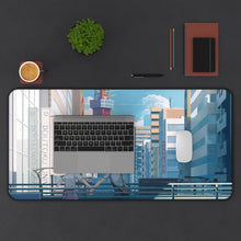 Load image into Gallery viewer, Rent-A-Girlfriend Mouse Pad (Desk Mat) With Laptop
