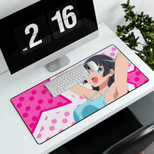 Load image into Gallery viewer, How Heavy Are the Dumbbells You Lift? Mouse Pad (Desk Mat) With Laptop
