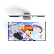 Load image into Gallery viewer, Magical Girl Lyrical Nanoha Mouse Pad (Desk Mat) On Desk
