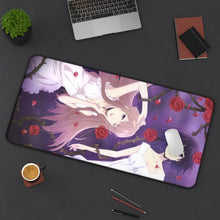 Load image into Gallery viewer, Kuzu No Honkai Hanabi Yasuraoka, Akane Minagawa Mouse Pad (Desk Mat) On Desk
