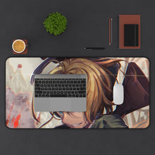 Load image into Gallery viewer, Youjo Senki Mouse Pad (Desk Mat) With Laptop

