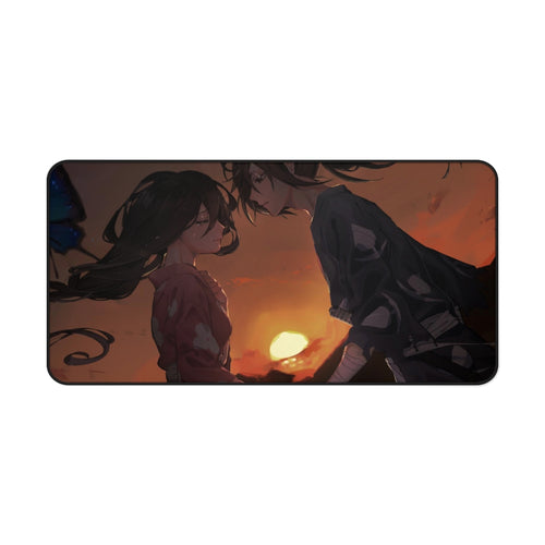 Hyakkimaru and Mio Mouse Pad (Desk Mat)