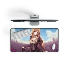 Load image into Gallery viewer, Anime Girl Mouse Pad (Desk Mat) On Desk
