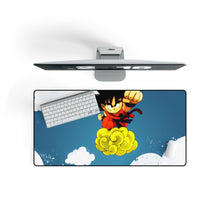 Load image into Gallery viewer, Goku and his Nimbus Cloud Mouse Pad (Desk Mat) On Desk
