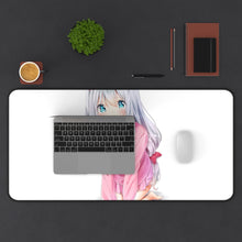 Load image into Gallery viewer, EroManga-Sensei Mouse Pad (Desk Mat) With Laptop
