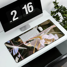 Load image into Gallery viewer, Kirito, Asuna and Yui Mouse Pad (Desk Mat)
