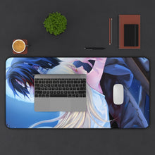 Load image into Gallery viewer, Angels Of Death Rachel Gardner Mouse Pad (Desk Mat) With Laptop
