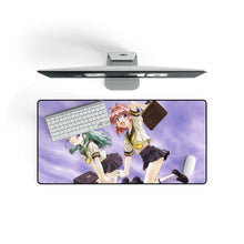 Load image into Gallery viewer, Onegai Twins! Mouse Pad (Desk Mat) On Desk
