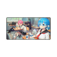 Anime, Girls, Student, School, Re:Zero, Mouse Pad (Desk Mat)
