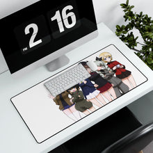 Load image into Gallery viewer, Girls und Panzer Mouse Pad (Desk Mat) With Laptop
