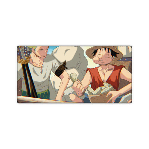 One Piece Monkey D. Luffy, Roronoa Zoro Mouse Pad (Desk Mat)