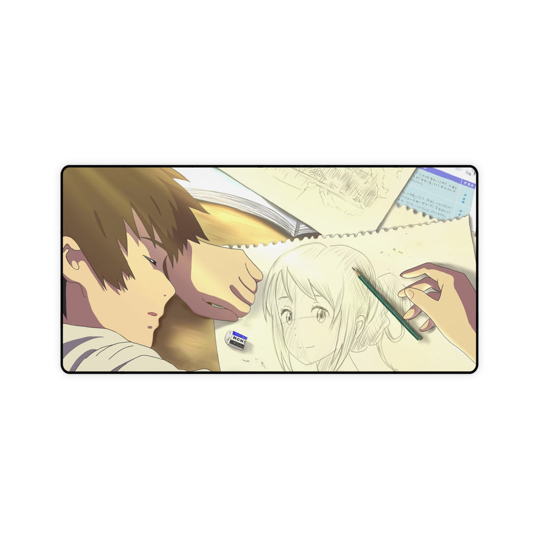 Your Name. Mouse Pad (Desk Mat)