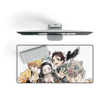 Load image into Gallery viewer, Demon Slayer: Kimetsu no Yaiba Mouse Pad (Desk Mat) On Desk
