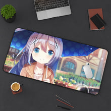 Load image into Gallery viewer, Is The Order A Rabbit? Mouse Pad (Desk Mat) On Desk

