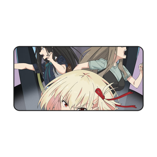 Lycoris Recoil Takina Inoue, Chisato Nishikigi, Mizuki Nakahara Mouse Pad (Desk Mat)