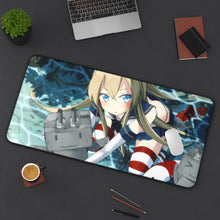 Load image into Gallery viewer, Shimakaze Mouse Pad (Desk Mat) On Desk
