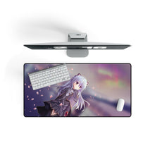 Load image into Gallery viewer, Anime girl on blossoms! Mouse Pad (Desk Mat) On Desk
