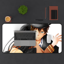 Load image into Gallery viewer, Eru Chitanda  And  Hōtarō Oreki Hugging Mouse Pad (Desk Mat) With Laptop
