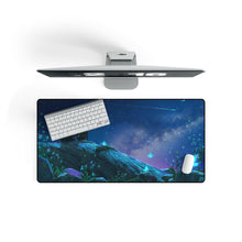 Load image into Gallery viewer, Anime Night Mouse Pad (Desk Mat) On Desk
