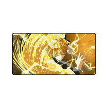 Load image into Gallery viewer, Zenitsu Agatsuma, Lightning, Kimetsu no Yaiba, Mouse Pad (Desk Mat)
