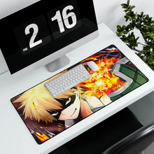Load image into Gallery viewer, My Hero Academia Katsuki Bakugou Mouse Pad (Desk Mat) With Laptop
