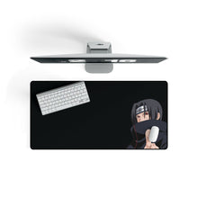Load image into Gallery viewer, Itachi Uchiha Mouse Pad (Desk Mat) On Desk
