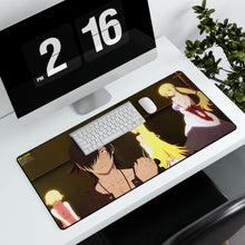 Load image into Gallery viewer, Monogatari (Series) Mouse Pad (Desk Mat) With Laptop
