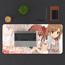 Load image into Gallery viewer, A Certain Scientific Railgun Mouse Pad (Desk Mat) With Laptop
