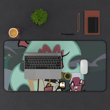 Load image into Gallery viewer, Panty &amp; Stocking with Garterbelt Panty Stocking With Garterbelt Mouse Pad (Desk Mat) With Laptop

