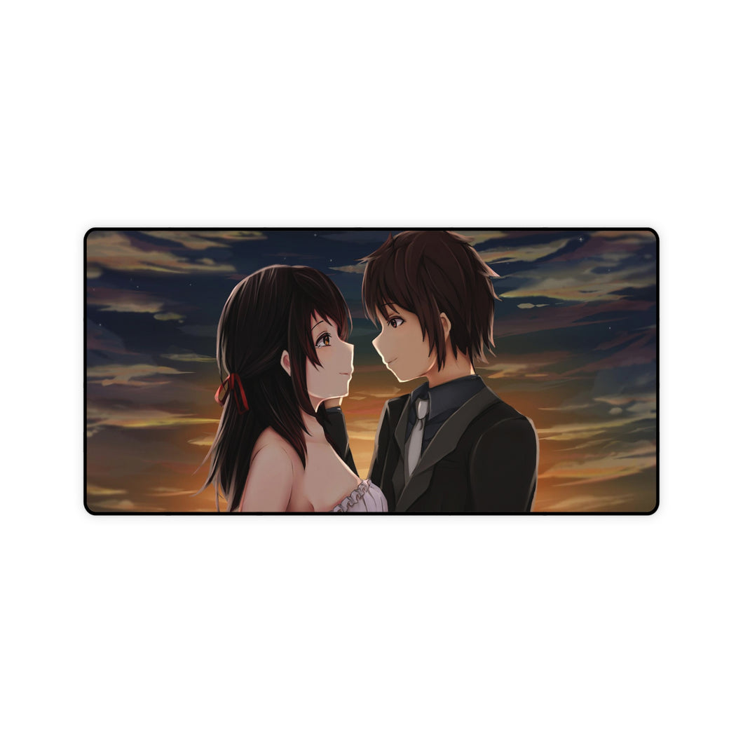 Your Name. Mouse Pad (Desk Mat)