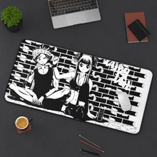 Load image into Gallery viewer, Fairy Tail Natsu Dragneel, Lucy Heartfilia Mouse Pad (Desk Mat) On Desk
